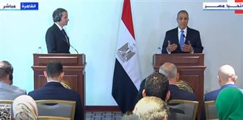 بث مباشر.. مؤتمر صحفي لوزير الخارجية ومدير الوكالة الدولية للطاقة الذرية