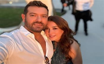 كندة علوش وعمرو يوسف يحتفلا بزفاف أمينة خليل 