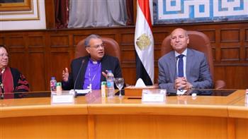 رئيس الطائفة الإنجيلية يلتقي محافظ القاهرة للتهنئة بعيد الأضحى