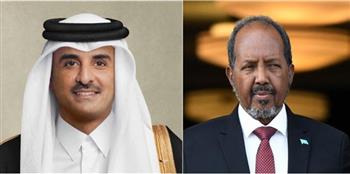 أمير قطر يبحث هاتفيا مع الرئيس الصومالي سبل تعزيز العلاقات الثنائية