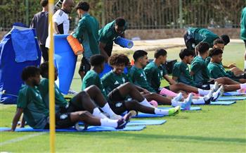 "شباب السعودية" يؤدي مرانه الأول بالقاهرة استعدادًا لمباراة كولومبيا | صور