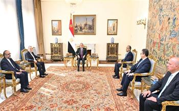 مصر وايران تؤكدان أهمية استمرار المسار الحالي لاستكشاف آفاق التطوير المشترك للعلاقات بين الدولتين