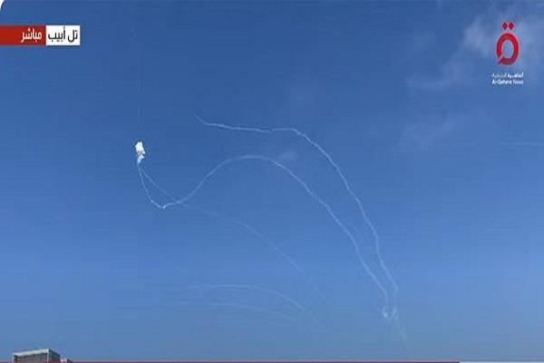 جيش الاحتلال: نعمل على اعتراض صواريخ أطلقت من إيران