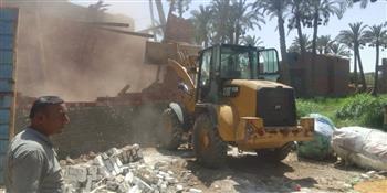 محافظ الجيزة: إزالة 24 حالة بناء مخالف وتعد على أملاك الدولة والأراضي الزراعية بـ3 مراكز