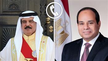الرئيس السيسي وملك البحرين يحذران من اتساع الصراع بين إسرائيل وايران وتبعاته على المنطقة