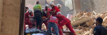  ارتفاع عدد ضحايا عقار حدائق القبة المنهار إلى 10 أشخاص