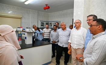 وزيرا الري والزراعة يتفقدان المعمل المركزي للمياه الجوفية ومركز التنمية المستدامة لموارد الوادي الجديد