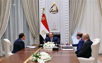 الرئيس السيسي يطلع خلال اجتماعه مع وزير المالية على خطة الوزارة لخفض الدين الخارجى من 1:2 مليار دولار سنويا