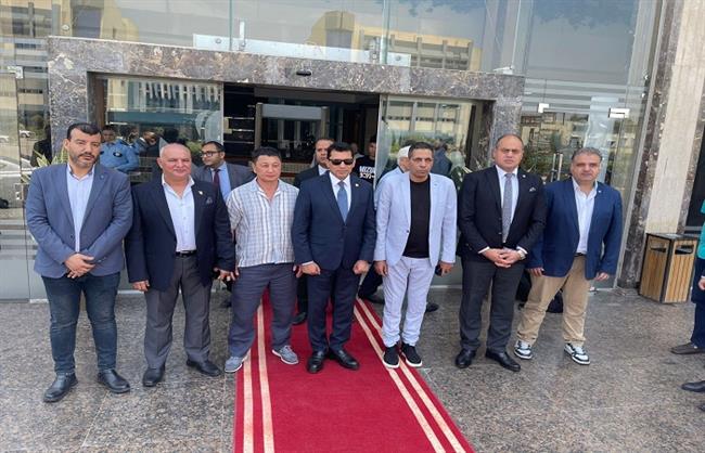 وزير الرياضة يلتقي بالخبير رسلانبيك لاعداد منتخب المصارعة لأولمبياد 2028