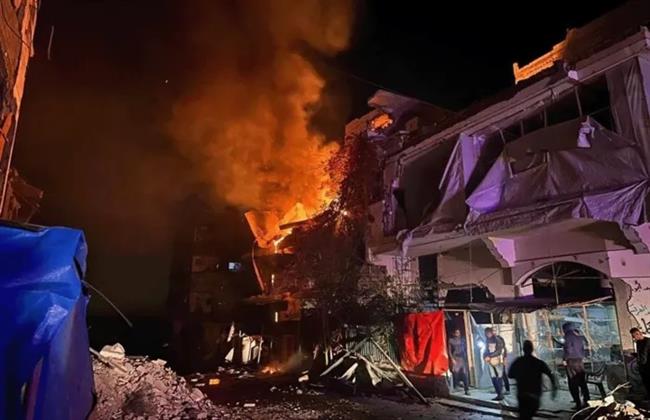5 شهداء في قصف إسرائيلي على منزل شمال غرب مدينة غزة