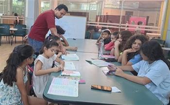 لتعزيز الهوية الثقافية.. دورة لتعليم الأطفال اللغة العربية بمكتبة مدينة نصر العامة
