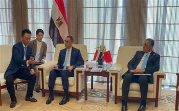 وزير الاستثمار يعقد لقاءات مكثفة مع عدد من الشركات الصينية لاستعراض فرص ومقومات الاستثمار بالسوق المصري