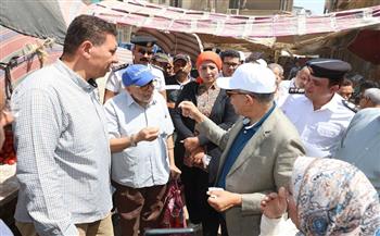 محافظ المنيا: مشروع السوق الحضاري يعد مشروعا تنمويا خدميا متكاملا