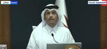 بث مباشر.. مؤتمر صحفي لرئيس الوزراء القطري ونظيره اللبناني