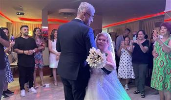 بعد أشهر من زفافها بدون عريس.. وفاة أشهر عروسة مسنة