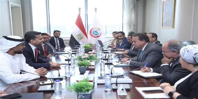 وزير الصحة يستقبل رئيس مجلس إدارة "برجيل القابضة" لبحث فرص الاستثمار الصحي وتوطين الصناعات الطبية