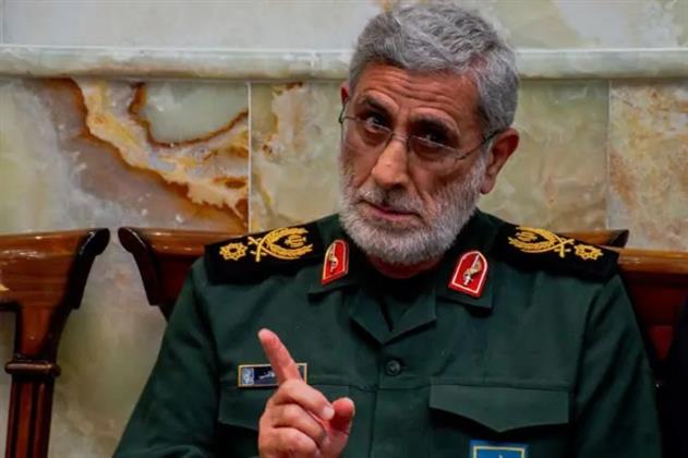 الإعلام الإيراني ينفي مقتل قاآني ويؤكد ظهوره في تجمع شعبي بطهران