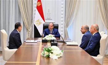 الرئيس السيسي يوجه بتكثيف الجهود الحكومية لجذب الاستثمارات لقطاع الطاقة المتجددة