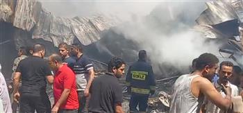 «الحماية المدنية» تدفع بـ12 سيارة إطفاء للسيطرة على حريق البراجيل
