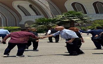 تشييع جنازة عماد محرم من مسجد الشرطة بالشيخ زايد.. بحضور بوسي شلبي