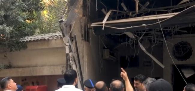 السيطرة على حريق مطعم نتيجة انفجار أسطوانة غاز في المحلة