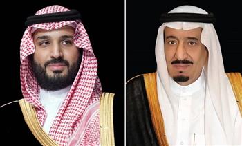 خادم الحرمين وولي العهد يهنئان أمير قطر بمناسبة ذكرى توليه الحكم