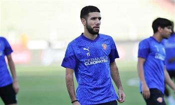 سيراميكا كليوباترا يوجه الشكر لأحمد قندوسي بعد رحيله عن صفوف الفريق