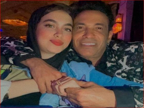 «وش السعد عليا».. سعد الصغير يحتفل بتخرج ابنته منة الله