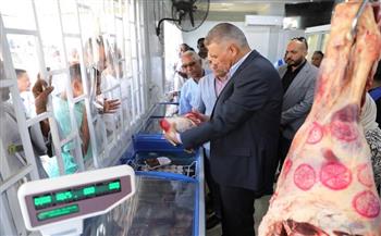 محافظ أسوان يفتتح أول منفذ دائم لبيع اللحوم والدواجن والسلع الغذائية تابع لمؤسسة "حياة كريمة"
