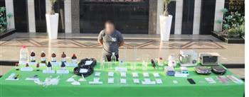 إحباط محاوله جلب مواد كميائية مستخدمة فى تصنيع مخدر "الميفدرون " في القليوبية
