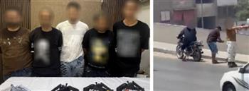 الأمن يكشف ملابسات فيديو إطلاق أعيرة نارية على أحد كباري القليوبية