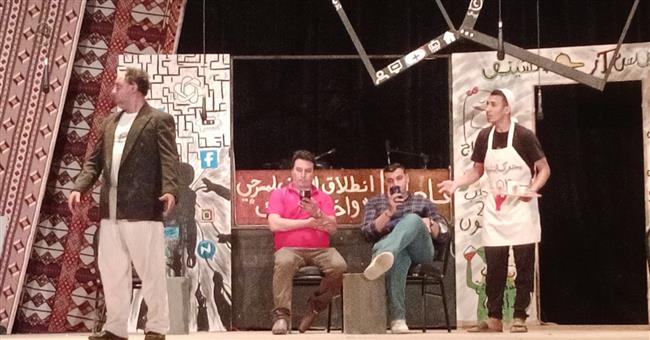"واخدلي بالك".. عرض مسرحي توعوي على مسرح العريش