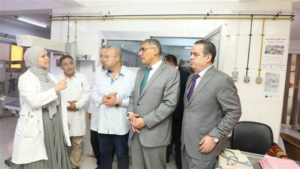 محافظ الجيزة يتفقد مستشفى الحوامدية العام للوقوف على جودة الخدمات المقدمة للمواطنين  