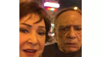 صورة تجمع لبلبة بعادل إمام تشعل مواقع التواصل ..تفاصيل