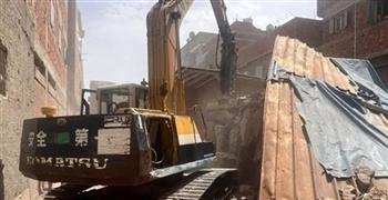 إزالة 29 حالة بناء مخالف بالاسكندرية