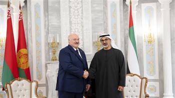 ولي عهد أبو ظبي والرئيس البيلاروسي يبحثان سبل تعزيز العلاقات الثنائية