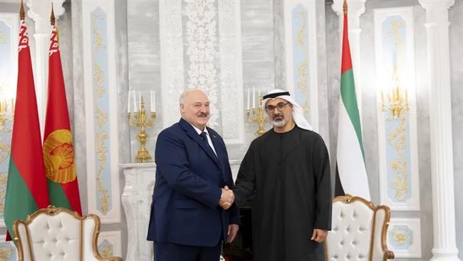 ولي عهد أبو ظبي والرئيس البيلاروسي يبحثان سبل تعزيز العلاقات الثنائية
