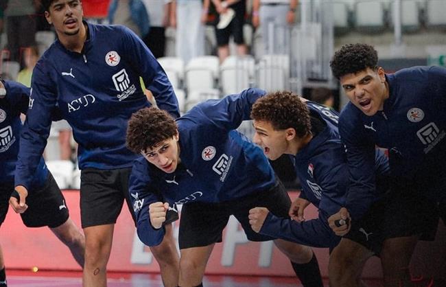فوز شباب يد الفراعنة على سلوفينيا 33-30 لتحديد المراكز ببطولة العالم 
