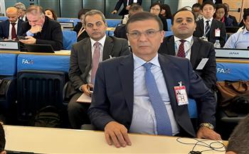 وزير الزراعة يشارك في الدورة الرابعة والأربعين لمؤتمر منظمة "فاو" بروما