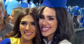 "أهم إنجاز في حياتي".. مي فاروق تحتفل بتخرج ابنتها زينة