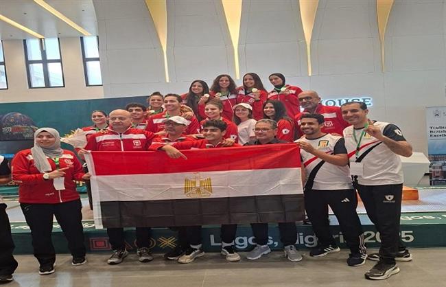 وزيرالرياضة يهنئ أبطال مصر لـ تصدرهم بطولة أفريقيا للسلاح بـ 21 ميدالية 