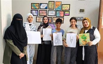 ورشة رسم حر في قصر ثقافة المنيا تفتح آفاق الإبداع أمام الرواد