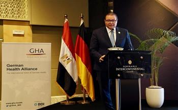 رئيس هيئة الاعتماد والرقابة الصحية ومدير عام  شركة KTQ International يبحثان التعاون المشترك