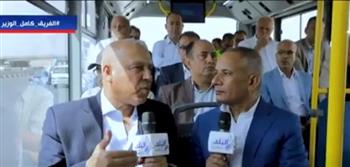 كامل الوزير: البوابات الإلكترونية بمحطات الأتوبيس الترددي مصرية الصنع (فيديو)