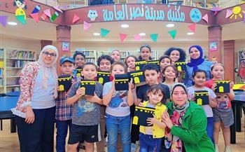 ورشة حكي وفاعلية فنية للأطفال عن عيد الأضحى بمكتبة مدينة نصر العامة