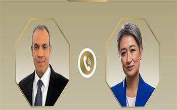 وزير الخارجية يبحث هاتفيًا مع نظيرته الأسترالية مستجدات حرب غزة