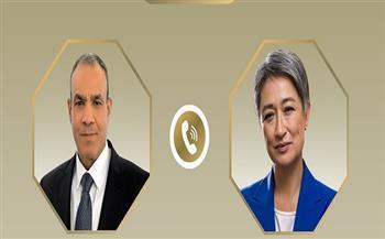 وزير الخارجية يبحث هاتفيًا مع نظيرته الأسترالية مستجدات حرب غزة