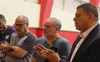 رئيس اتحاد اليد يحفز منتخب الناشئين قبل السفر إلى كرواتيا وصربيا
