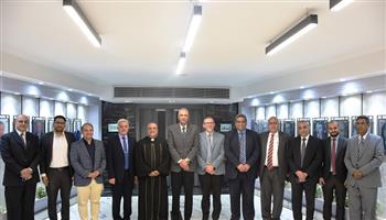 وفد من الأقباط الإنجيليين يقدم التهنئة لمحافظ أسوان بمناسبة عيد الأضحى المبارك