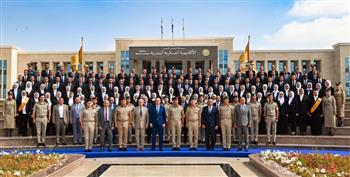 الأكاديمية العسكرية المصرية تحتفل بتخرج دورتين لمهندسى الموارد المائية والرى ومهندسى المركز الوطنى لتخطيط 
